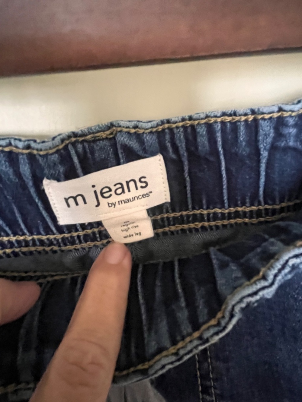 Women’s Drawstring Jeans - Picture 3 of 3